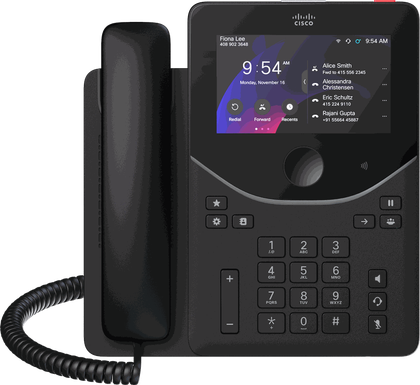Cisco 9871 touchscreen desk phone